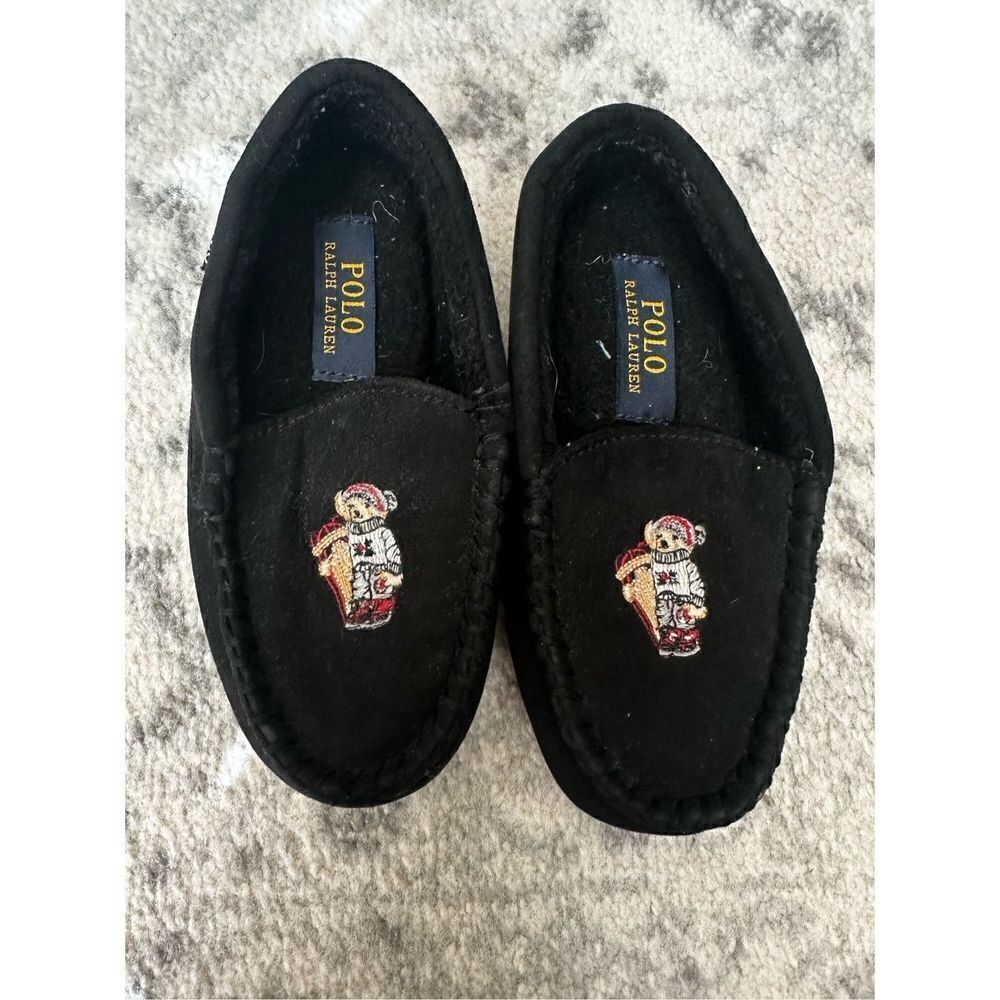 Ralph Lauren Slippers Size 1 Toddler Bear